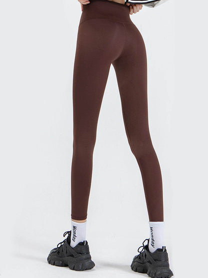 Wide Waistband Sports Leggings for Ultimate Comfort - Selvanelle