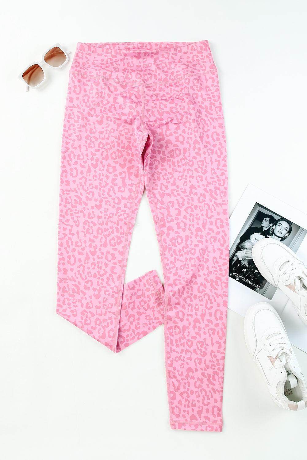 Leopard High Waist Leggings for Comfortable Everyday Wear - Selvanelle