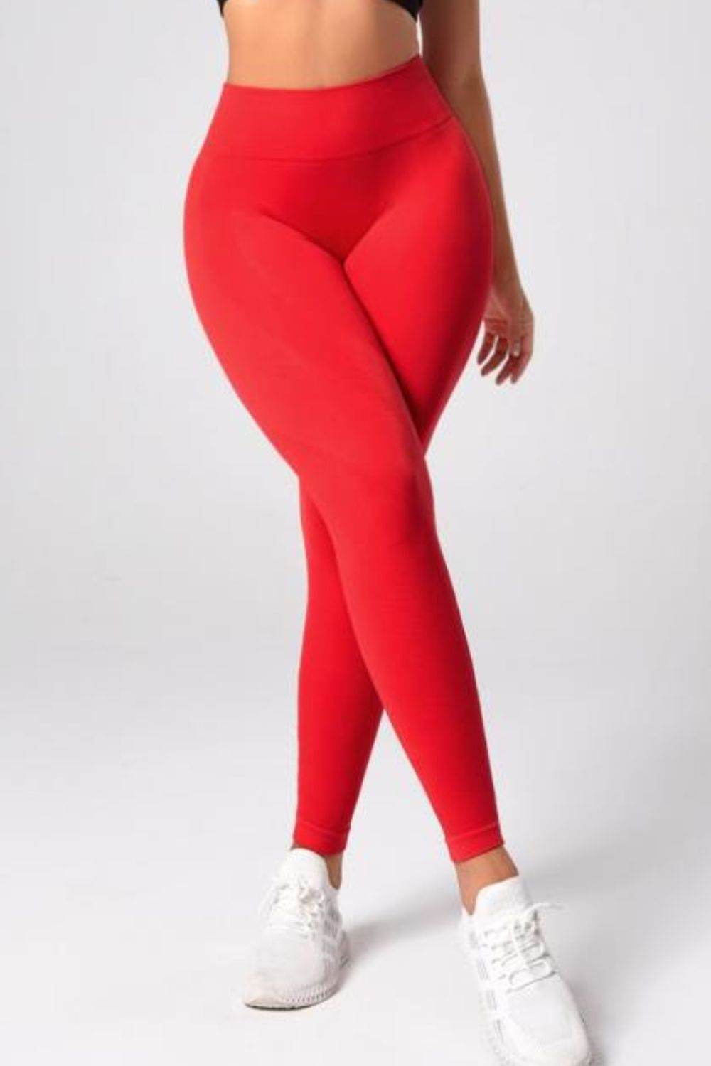 High Waistband Long Active Pants - Selvanelle