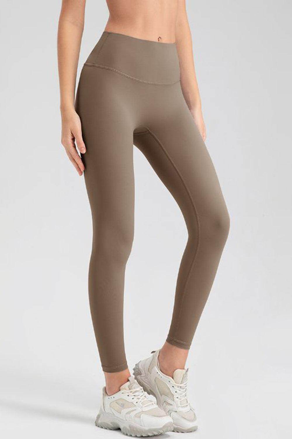 Wide Waistband Sport Leggings for Active Lifestyle Comfort - Selvanelle