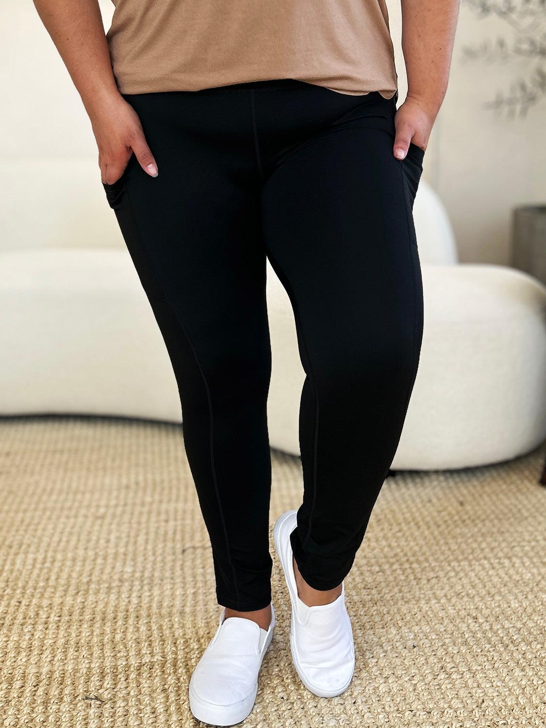 Wide Waistband Sports Leggings for Comfortable Fit