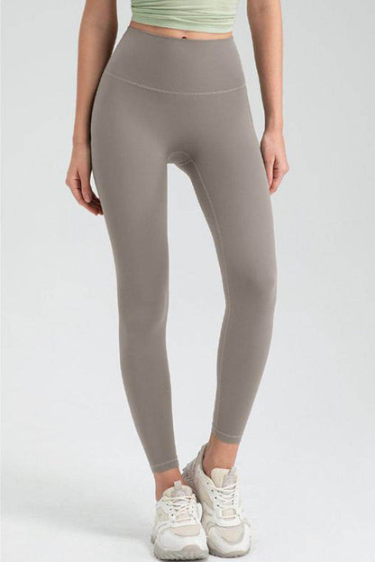 Wide Waistband High Waist Sport Leggings for Active Comfort - Selvanelle