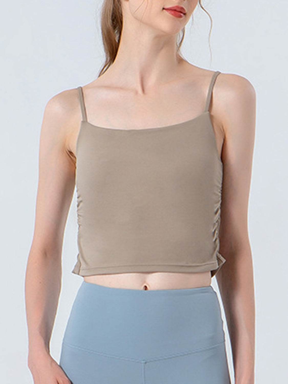 Ruched Sports Cami - Selvanelle