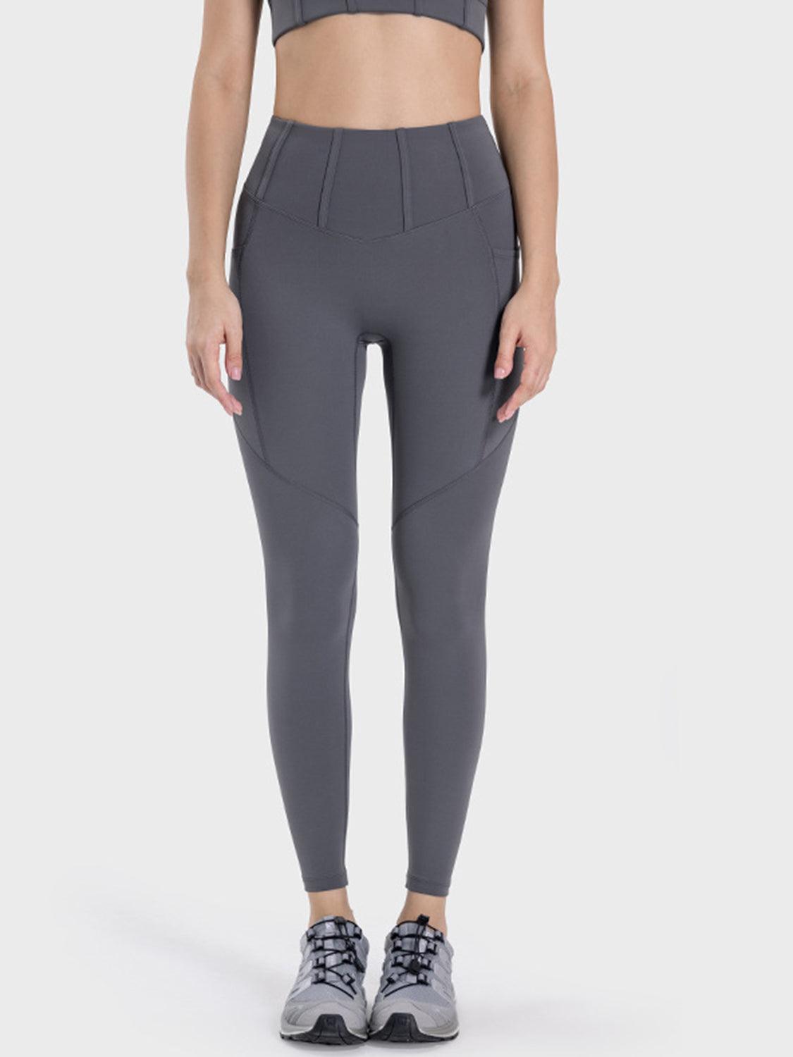 Millennia Pocketed High Waist Active Leggings for Women