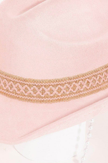 Fame Ornate Band Cowboy Hat for Unique Style Statement - Selvanelle