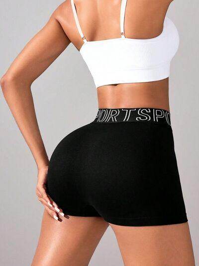 High Waist Active Shorts for Women with Stretchy Fit - Selvanelle