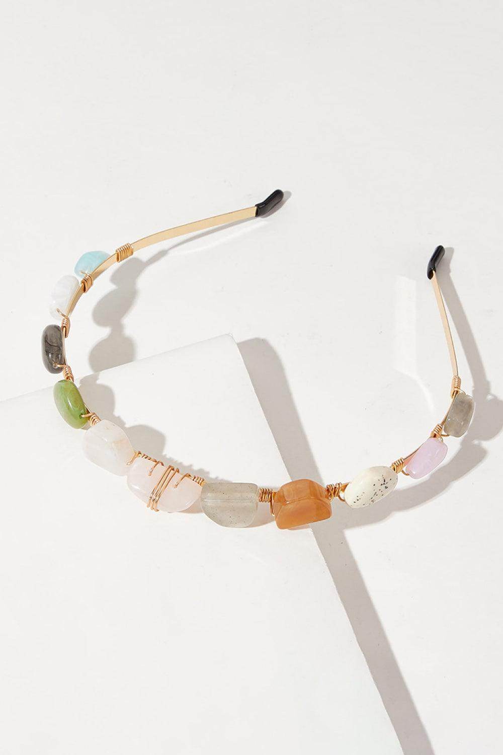 Resin Copper Headband for Modern Stylish Looks - Selvanelle