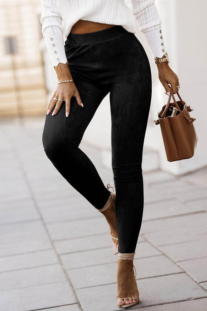 High Waist Skinny Leggings for Comfortable All Day Wear - Selvanelle