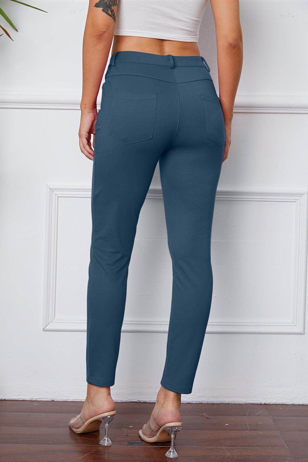 StretchyStitch Pants by Basic Bae for Comfort and Style - Selvanelle