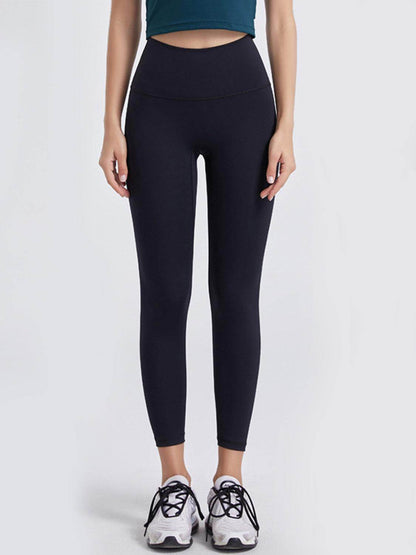 Wide Waistband Sports Leggings for Ultimate Comfort Fit - Selvanelle