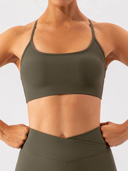 Spaghetti Strap Active Bra for Comfortable Everyday Wear - Selvanelle