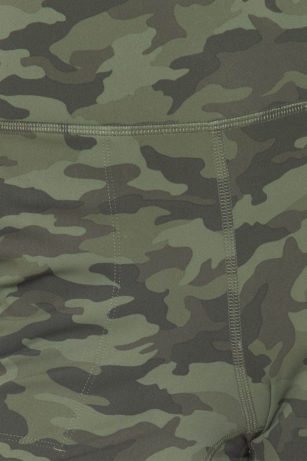Leggings Depot Camouflage High Waist Leggings for Women - Selvanelle
