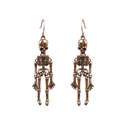 Skeleton Alloy Earrings for Stylish and Unique Looks - Selvanelle