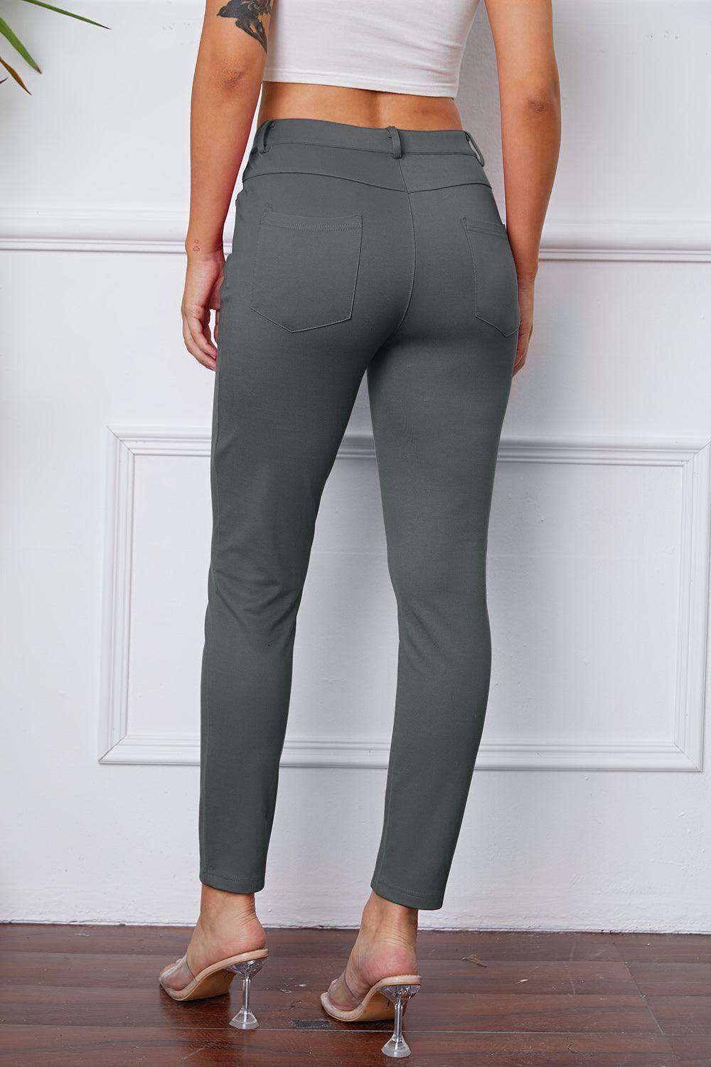 StretchyStitch Pants by Basic Bae for Comfort and Style - Selvanelle