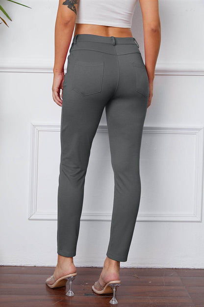 StretchyStitch Pants by Basic Bae for Comfort and Style - Selvanelle
