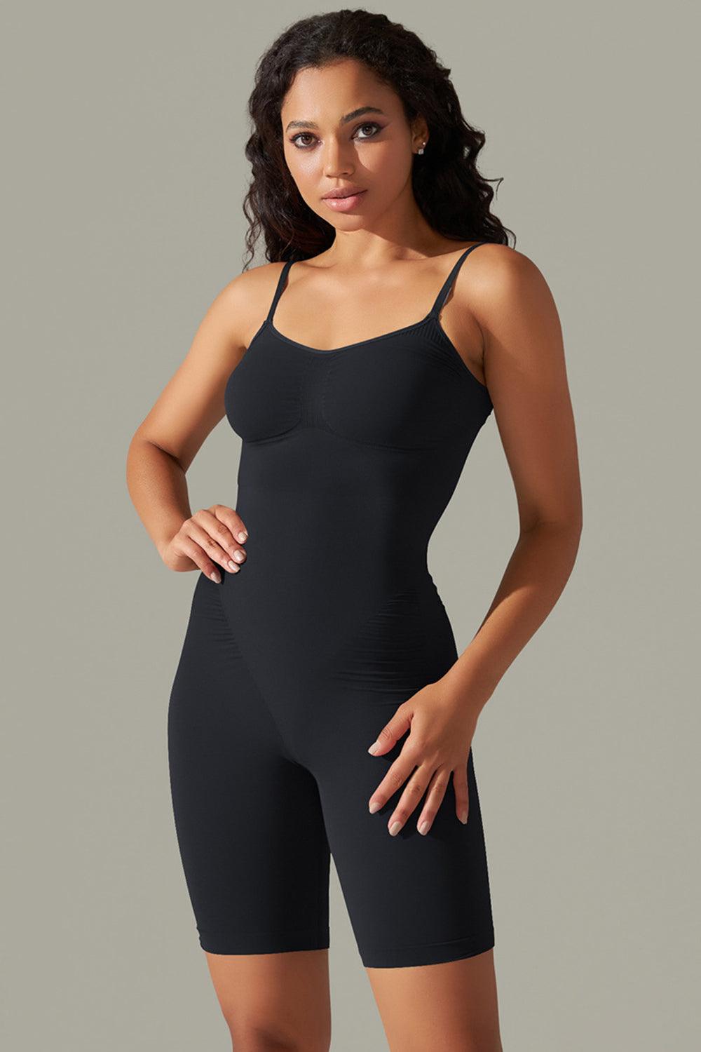 Spaghetti Strap Active Romper for Comfortable All Day Wear