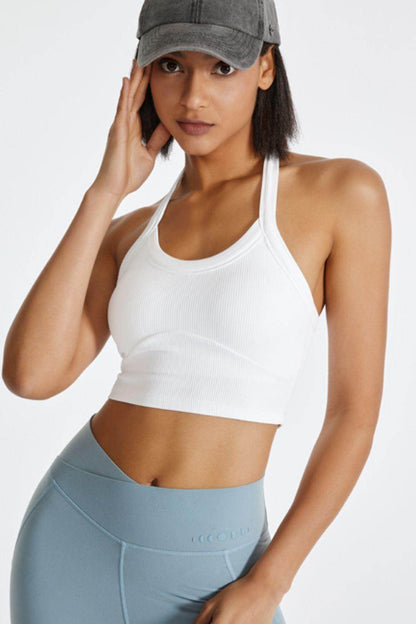 Halter Neck Active Cami for Comfortable Workout Wear - Selvanelle