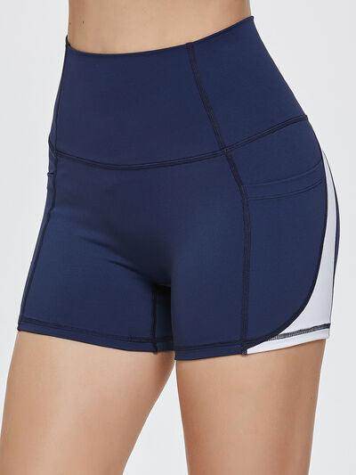 High Waist Active Shorts for Women with Stretch Comfort - Selvanelle