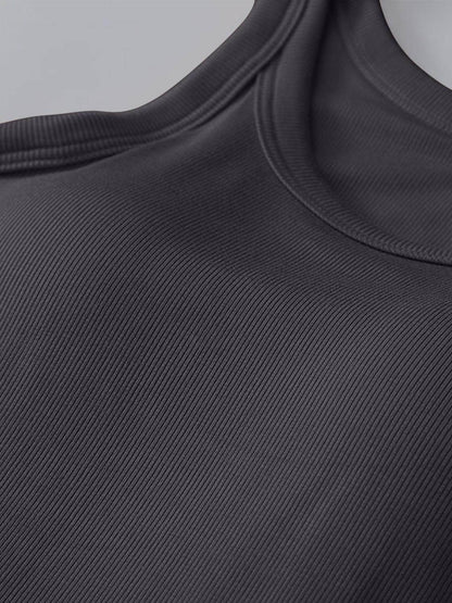 Round Neck Tank with Bra for Everyday Comfort Wear - Selvanelle