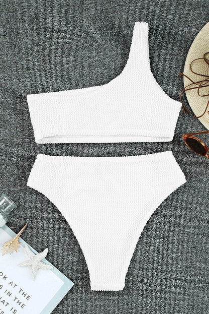 Single Shoulder Bikini Set - Selvanelle