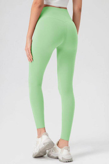 High Waist Skinny Active Pants for Comfort and Style - Selvanelle