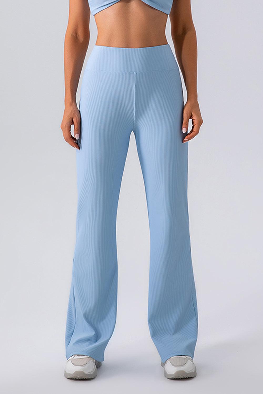 High Waist Straight Active Pants for Comfort and Style