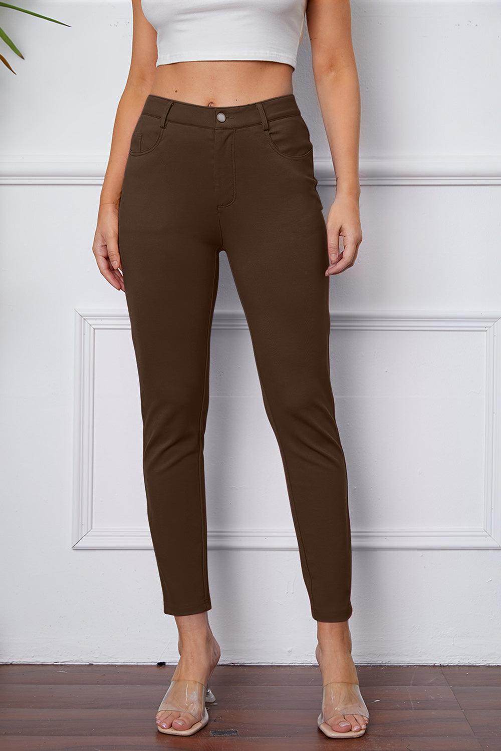 StretchyStitch Pants by Basic Bae for Comfort and Style - Selvanelle