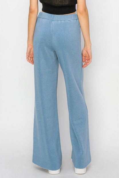 HYFVE Drawstring Wide Leg Pants for Effortless Style - Selvanelle