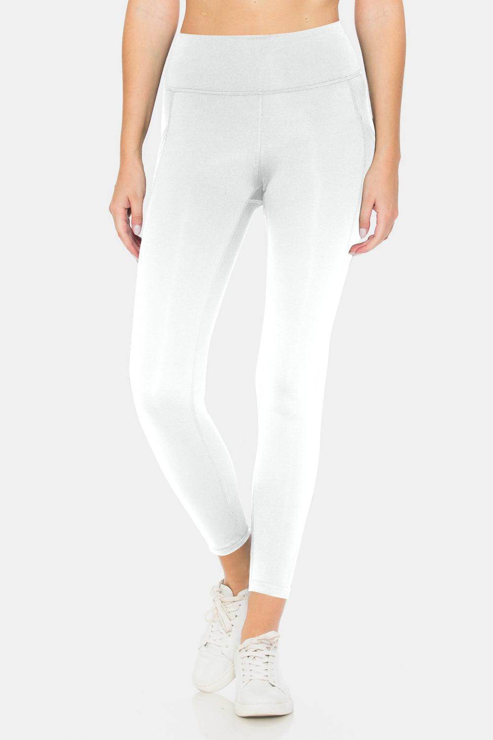 Leggings Depot High Waist Leggings with Pockets for Women - Selvanelle