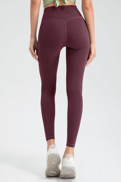 Wide Waistband High Waist Sport Leggings for Active Comfort - Selvanelle