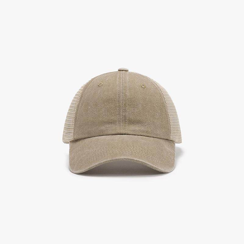 Breathable Mesh Adjustable Baseball Cap for Comfort and Style - Selvanelle