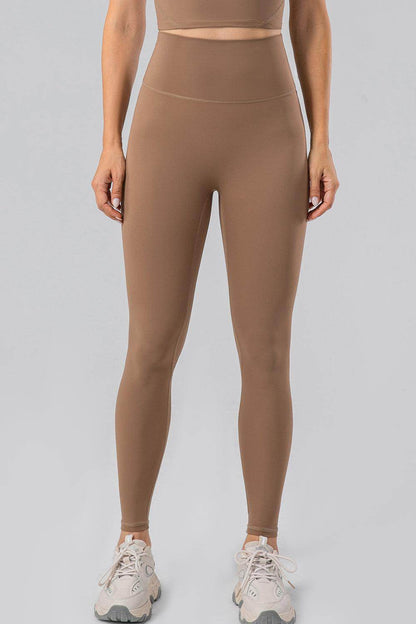 High Waist Wide Waistband Active Leggings for Women - Selvanelle
