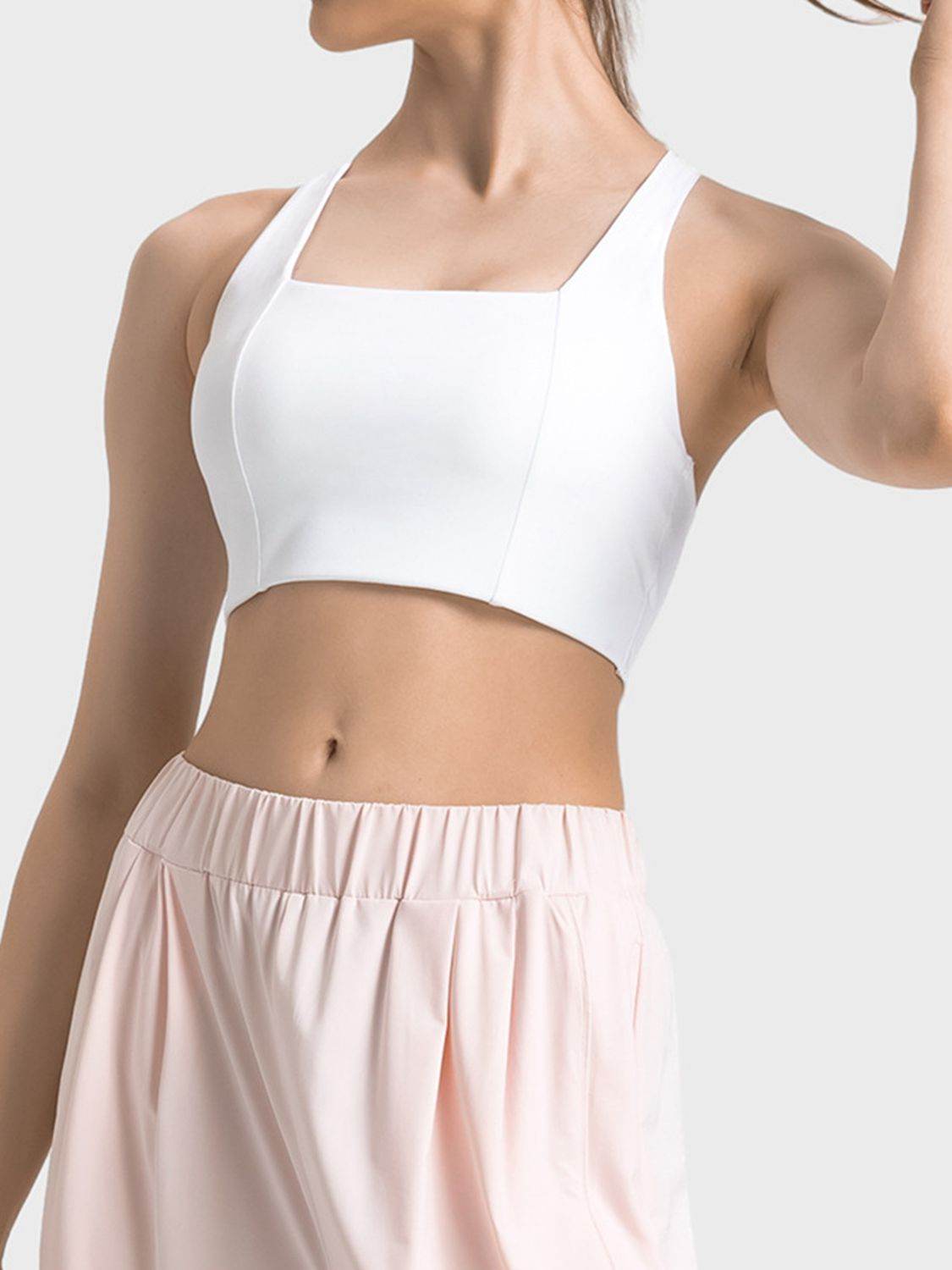 Millennia Scoop Neck Sports Bra - Selvanelle