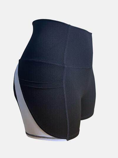 High Waist Active Shorts for Women with Stretch Comfort - Selvanelle