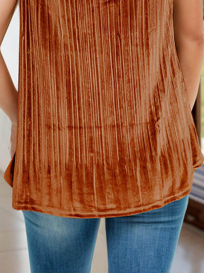 Lace Detail Scoop Neck Cami for Stylish Everyday Wear - Selvanelle