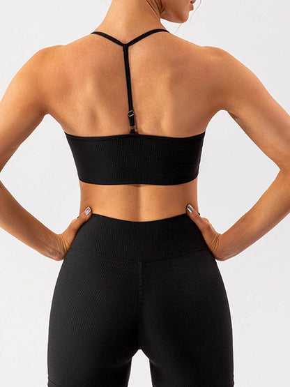 Spaghetti Strap Active Bra for Comfortable Everyday Wear - Selvanelle