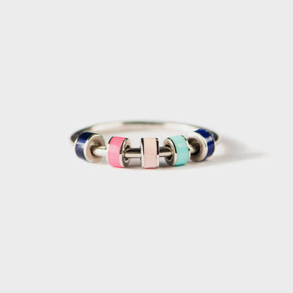 925 Sterling Silver Oil Drip Ring for Elegant Style - Selvanelle