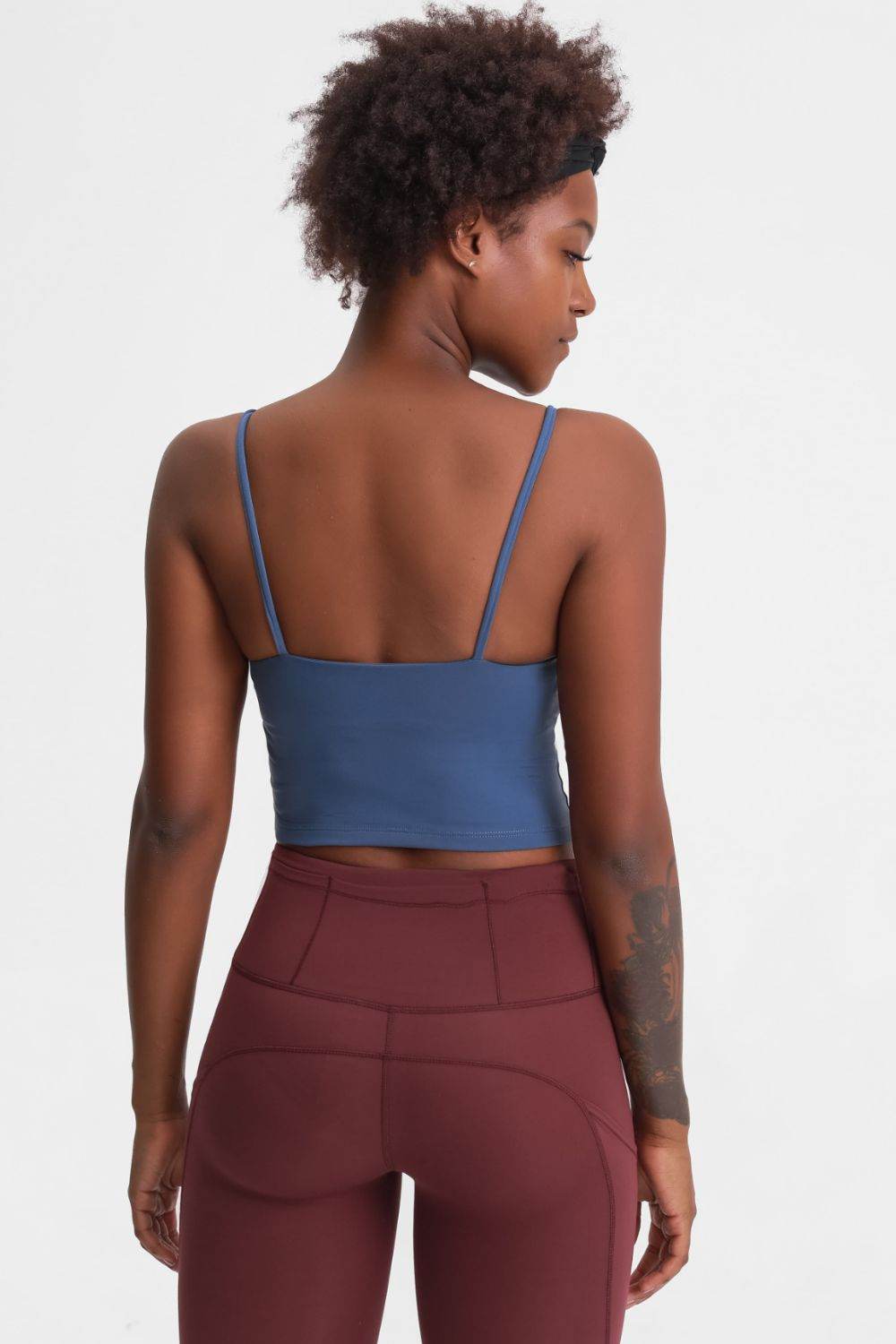 Millennia Feel Like Skin Scoop Neck Sports Cami - Selvanelle