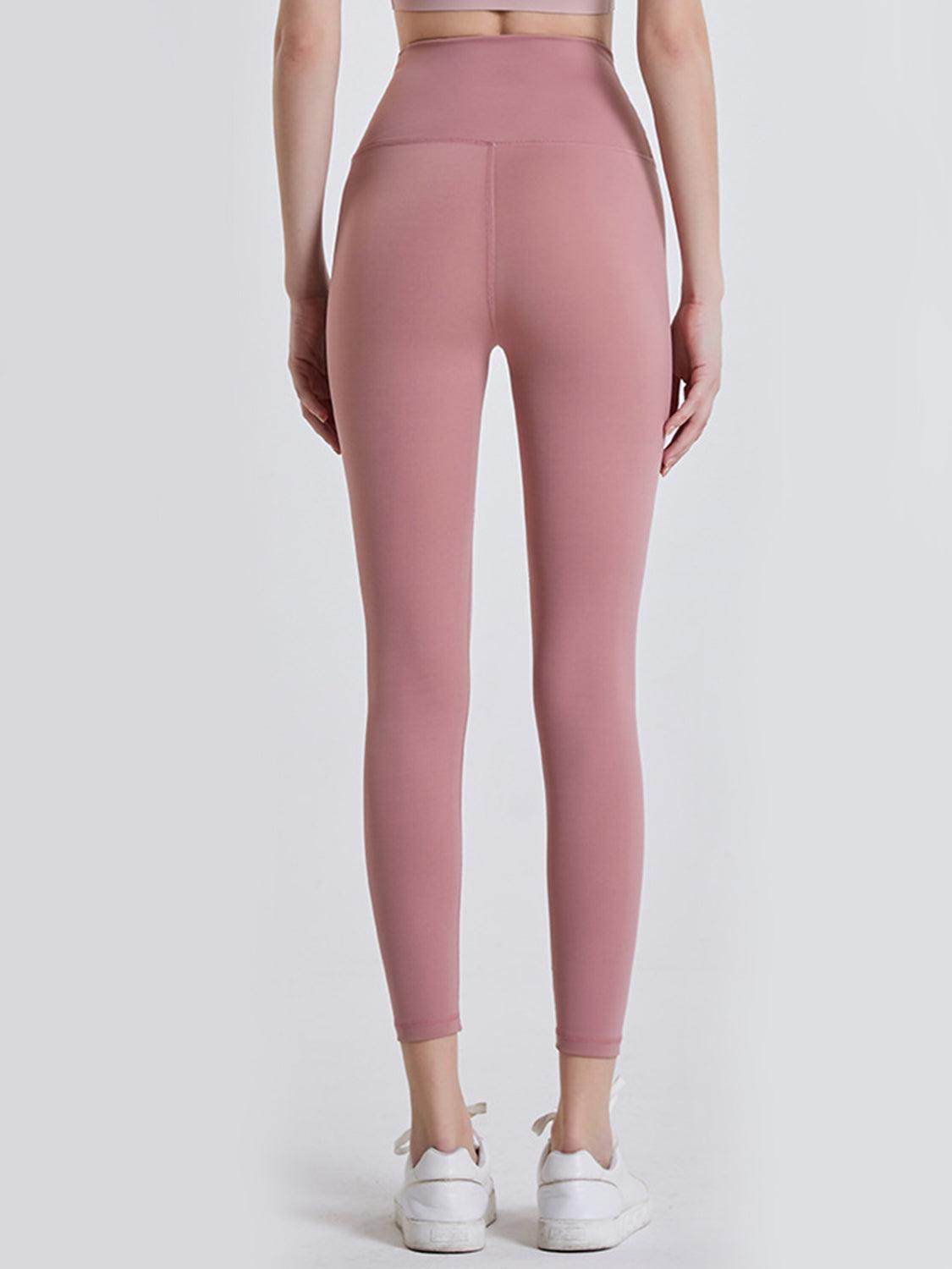 Wide Waistband Sports Leggings for Ultimate Comfort - Selvanelle