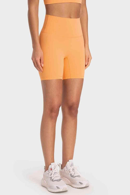 Millennia Staying Cozy Wide Waistband Biker Shorts For Comfort - Selvanelle