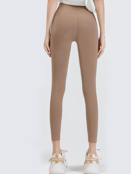 Wide Waistband Sports Leggings for Ultimate Comfort Fit - Selvanelle