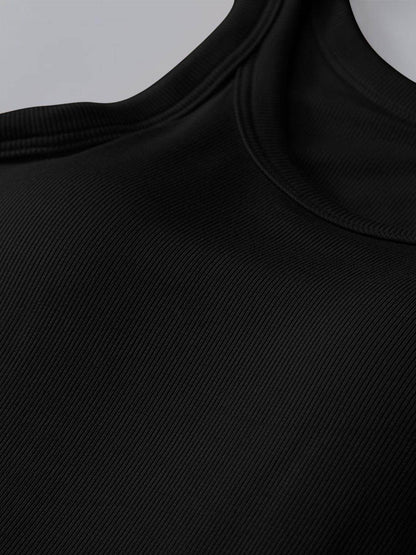 Round Neck Tank with Bra for Everyday Comfort Wear - Selvanelle