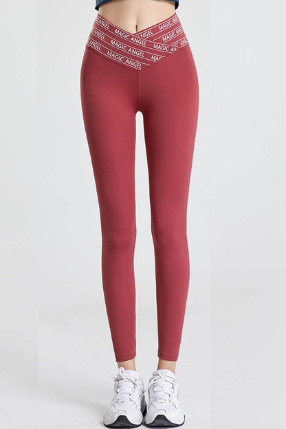 Wide Waistband Sports Pants - Selvanelle