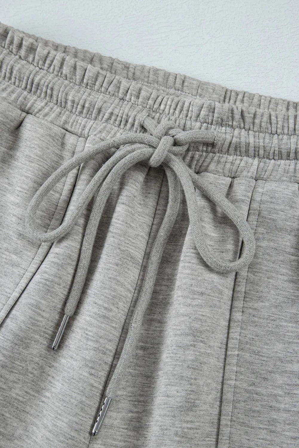 Drawstring Active Pants with Pockets for Comfort and Style - Selvanelle