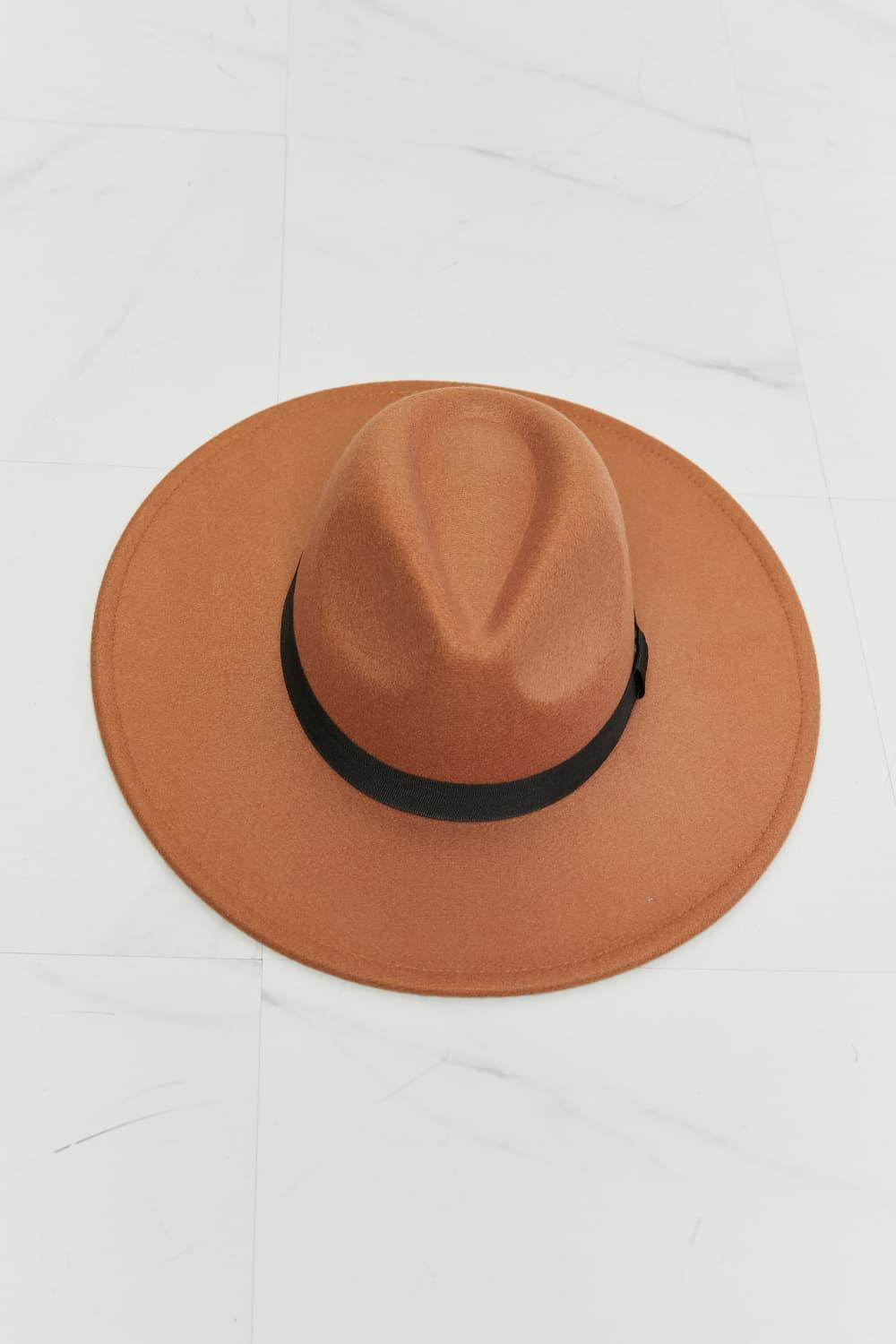 Fame Enjoy The Simple Things Fedora Hat for Women - Selvanelle