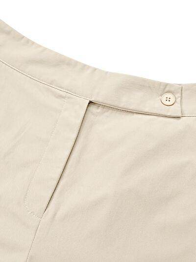 High Waist Wide Leg Pants for Women in Opaque Style - Selvanelle