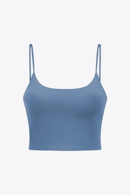 Millennia Feel Like Skin Scoop Neck Sports Cami - Selvanelle