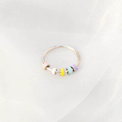 925 Sterling Silver Oil Drip Ring for Elegant Style - Selvanelle