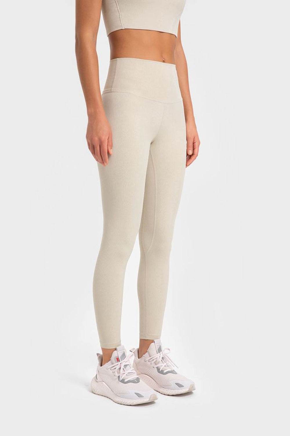 Millennia Highly Stretchy Wide Waistband Yoga Leggings - Selvanelle