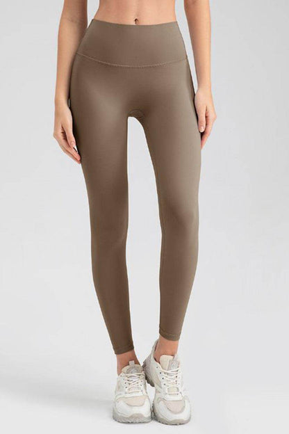 Wide Waistband Sport Leggings for Active Lifestyle Comfort - Selvanelle